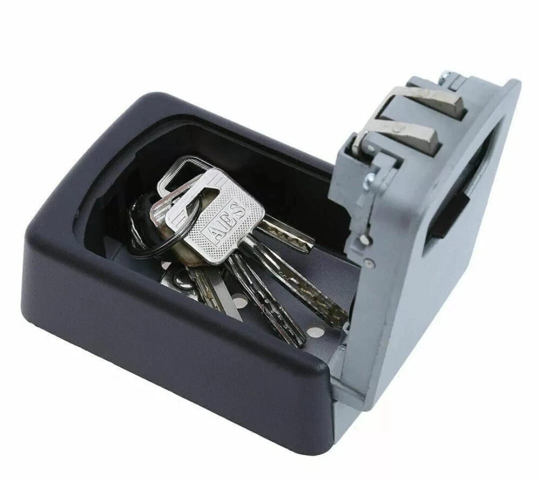 Outdoor Key Safe Box 4 Digit Wall Mounted High Security Code Lock-Storage Set UK