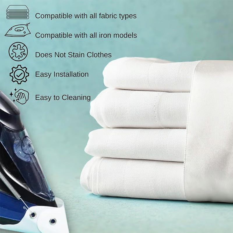 Non-Stick Iron Soleplate Cover – Heat-Resistant Iron Shoe for Steam Irons | Fabric & Garment Protector