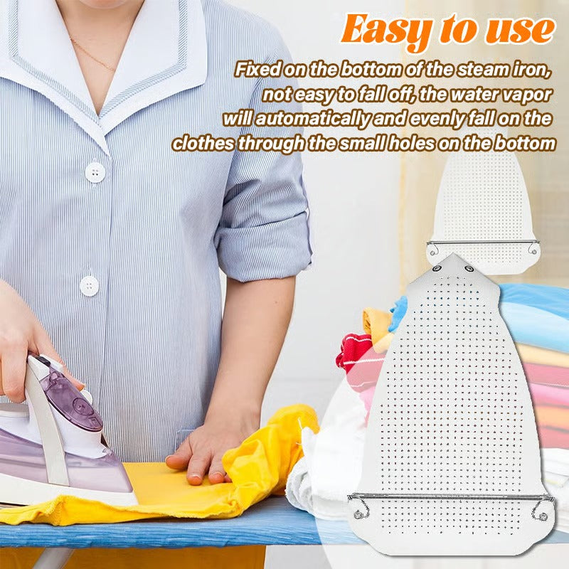 Non-Stick Iron Soleplate Cover – Heat-Resistant Iron Shoe for Steam Irons | Fabric & Garment Protector