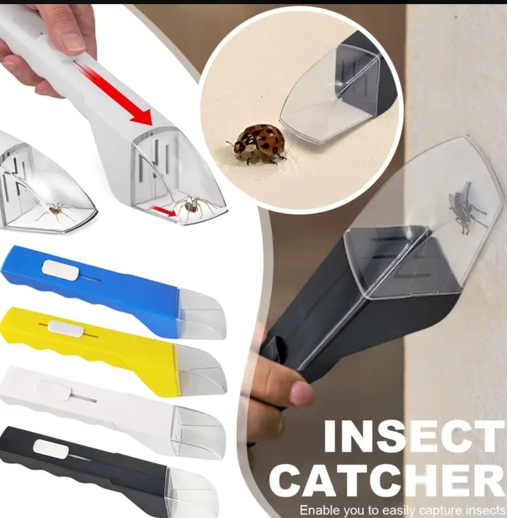 Spider Catcher Tool – Handheld Insect Catcher for Spiders, Bees, Cockroaches &amp; Bugs – User-Friendly, Lightweight, Eco-Friendly Pest Control
