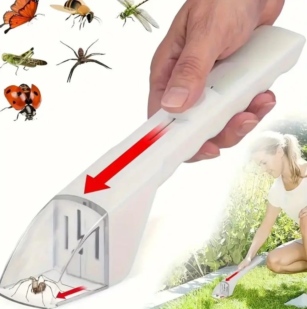 Spider Catcher Tool – Handheld Insect Catcher for Spiders, Bees, Cockroaches &amp; Bugs – User-Friendly, Lightweight, Eco-Friendly Pest Control