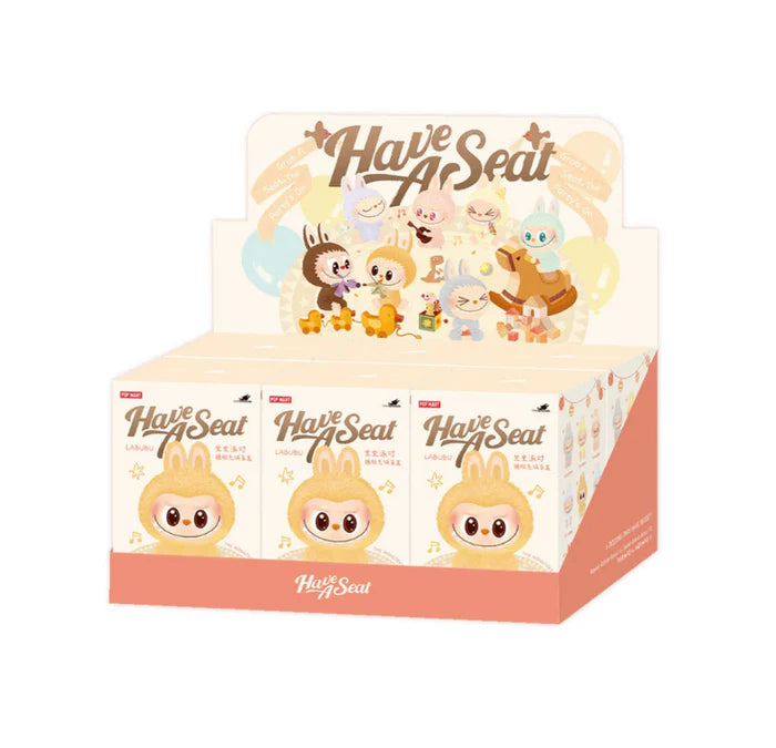 Pop Mart Labubu “Have A Seat” Blind Box – Mystery Collectible Figure (Sealed &amp; Brand New)